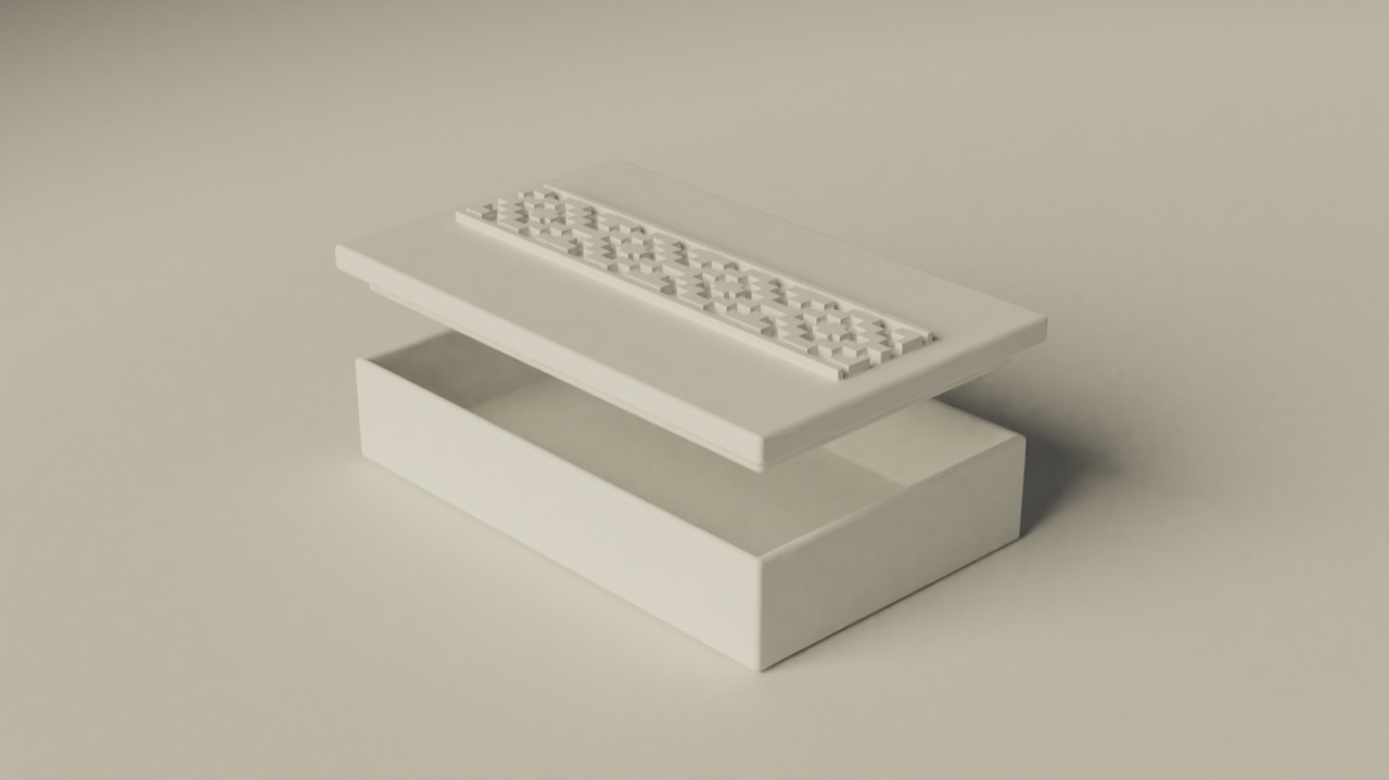 Caja para Pastillas: Diseño Minimalista y Funcional con un Toque Mapuche